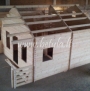 Wooden house with loft Betula119m