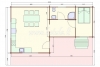 Modern timber holiday log house Chamomile No. 256