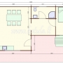 Modern timber holiday log house Chamomile No. 256