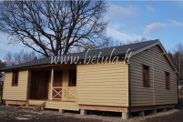 Insulated wooden house