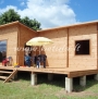 Modern timber holiday log house Chamomile No. 256