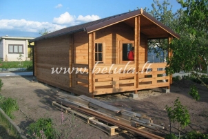 Timber cabin ASTER